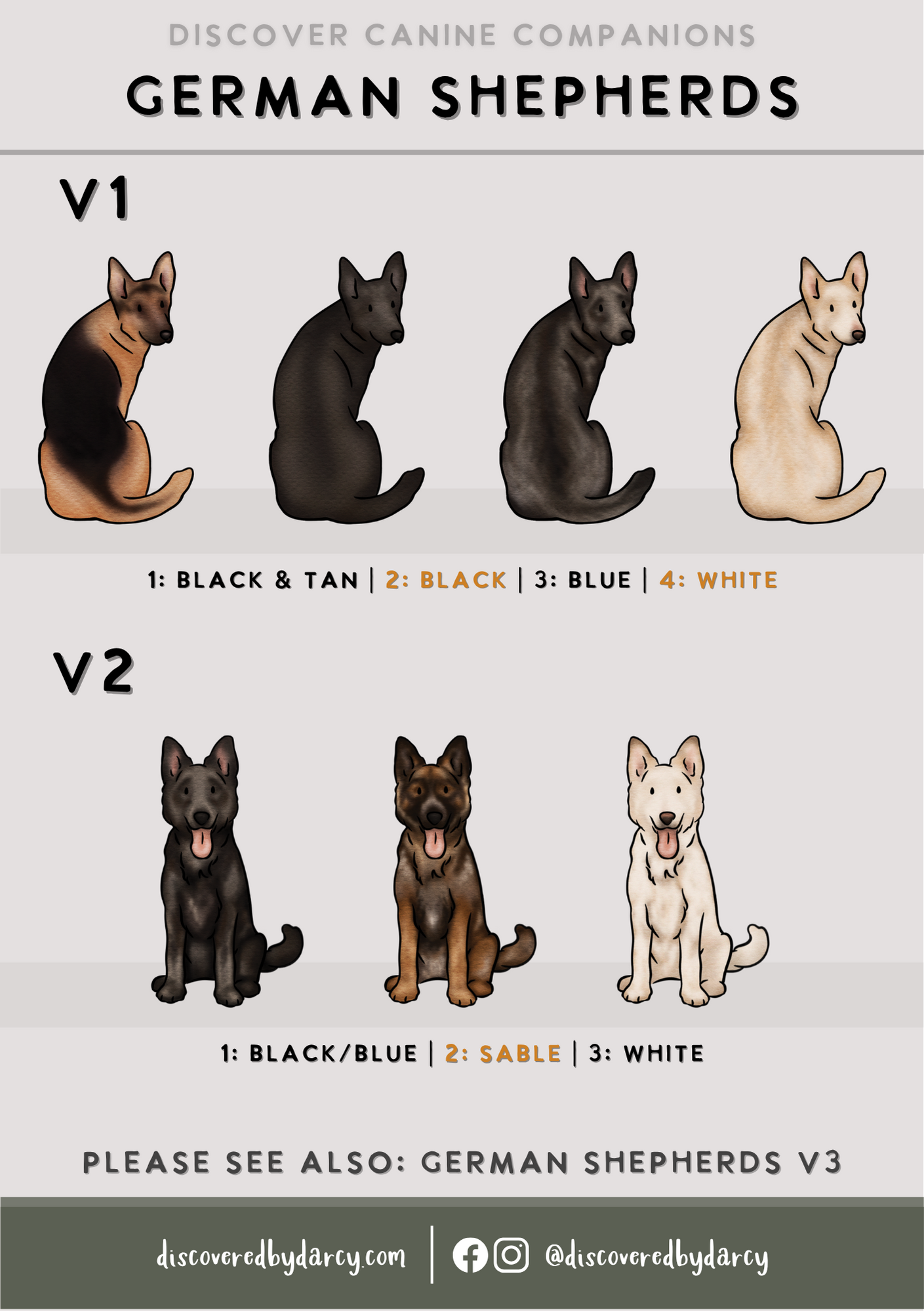 German Shepherds - Build-Your-Own