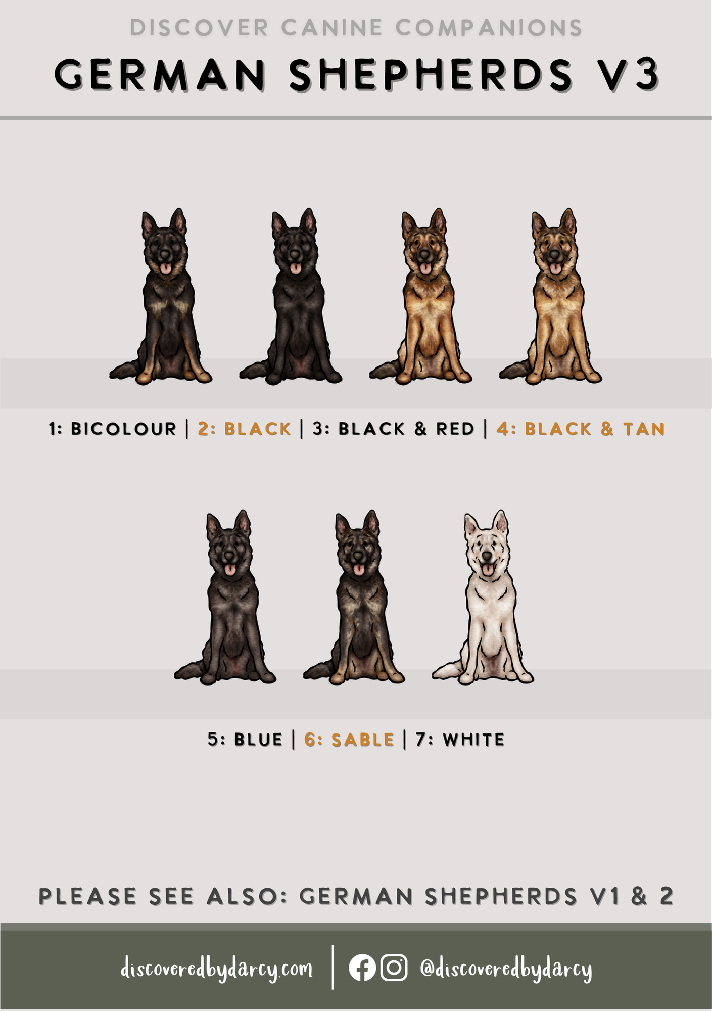 German Shepherds - Build-Your-Own