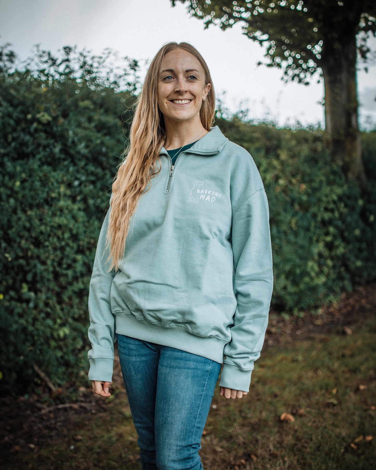 Barking Mad - Organic Quarter Zip