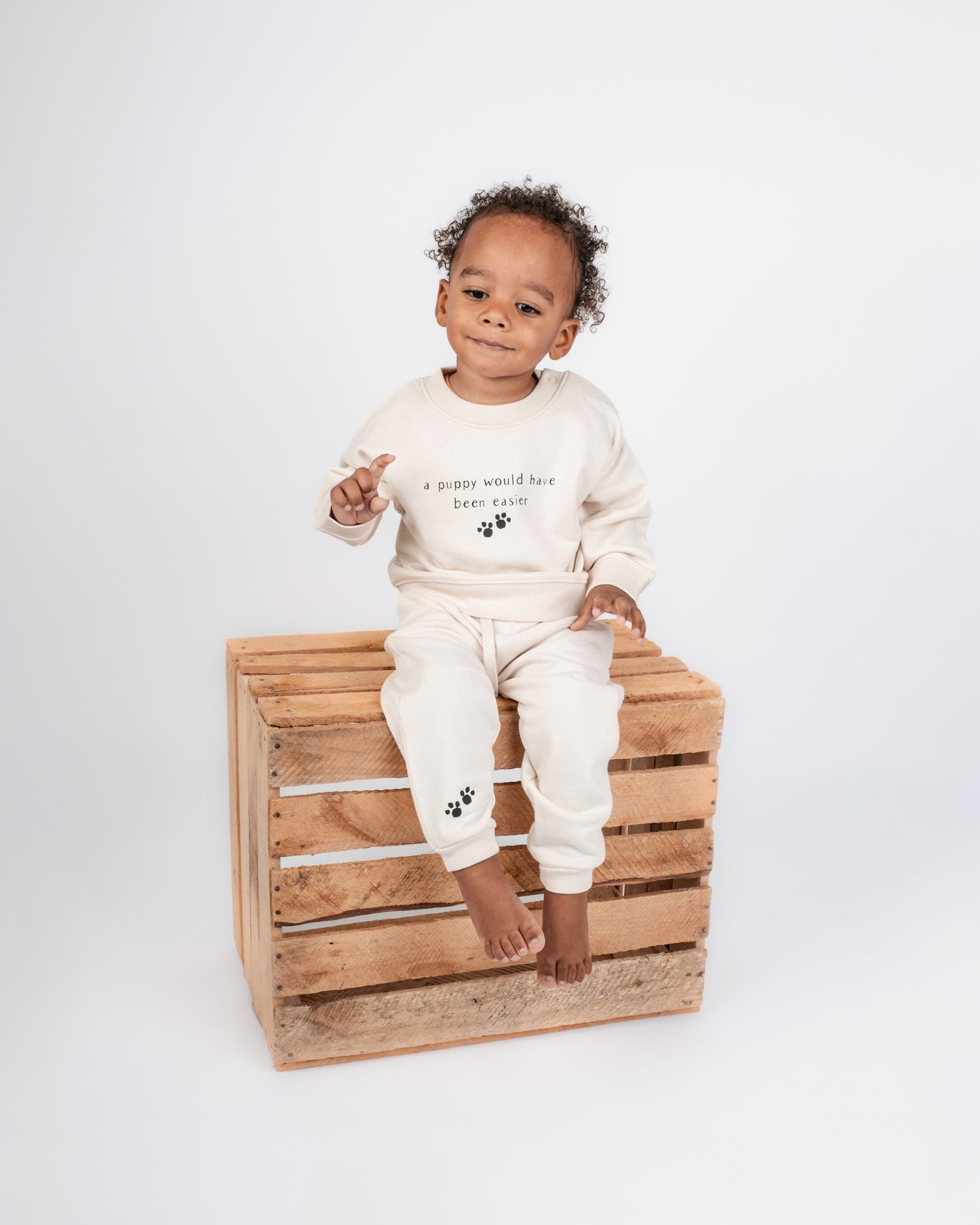 A Puppy Would Have Been Easier - Baby Sweatshirt