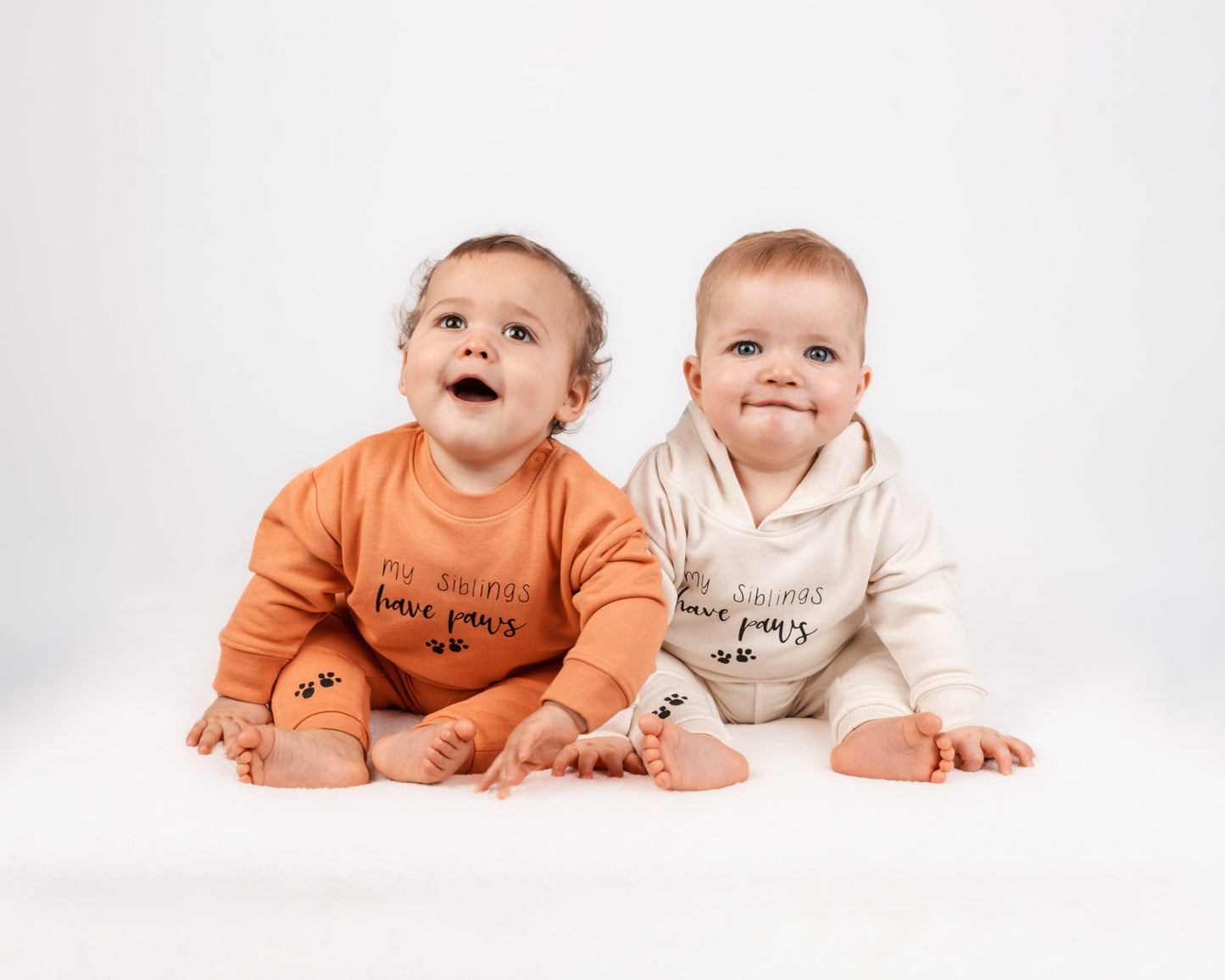 My Sibling Has Paws - Baby Hoodie