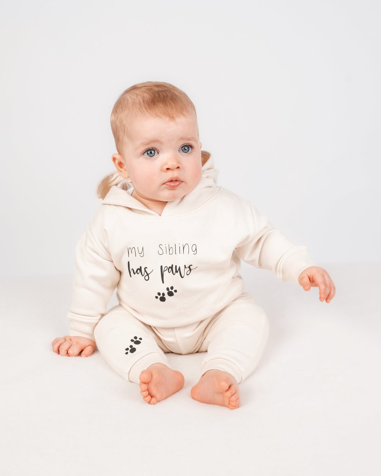 My Sibling Has Paws - Baby Hoodie