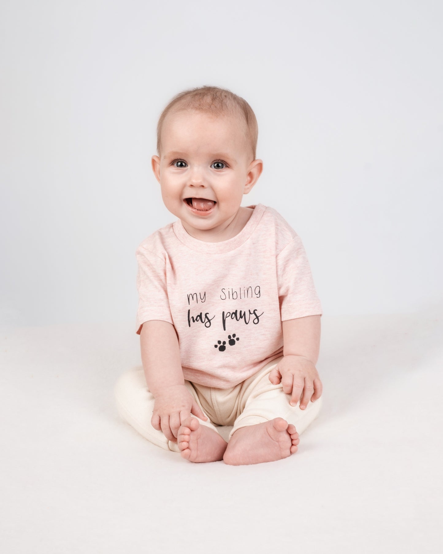 My Sibling Has Paws - Baby Tee Shirt