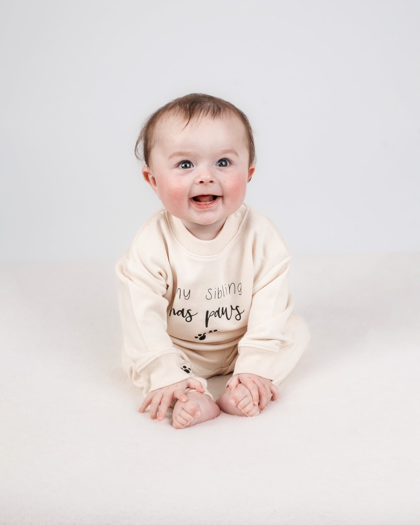 My Sibling Has Paws - Baby Sweatshirt
