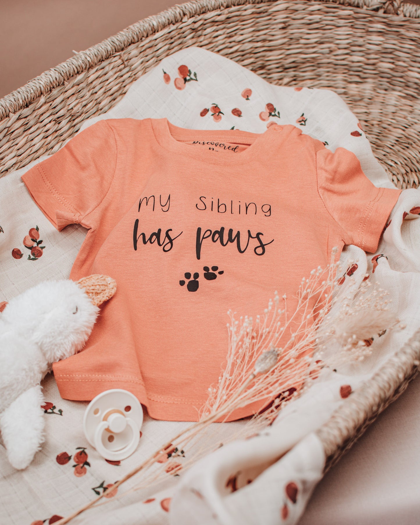 My Sibling Has Paws - Baby Tee Shirt