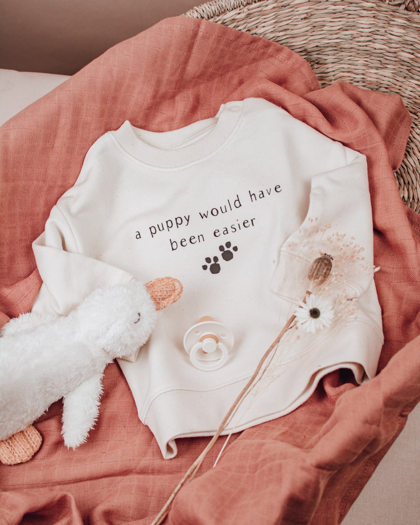 A Puppy Would Have Been Easier - Baby Sweatshirt