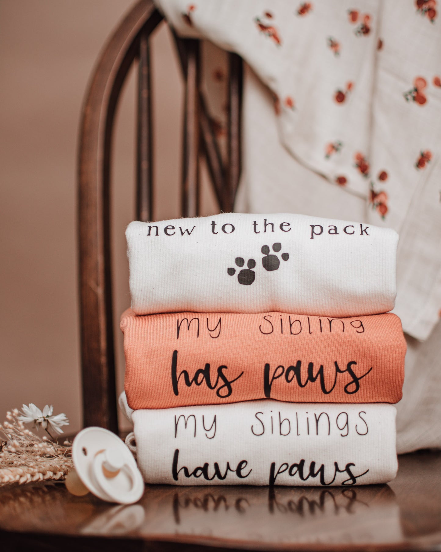 My Siblings Have Paws - Baby Hoodie