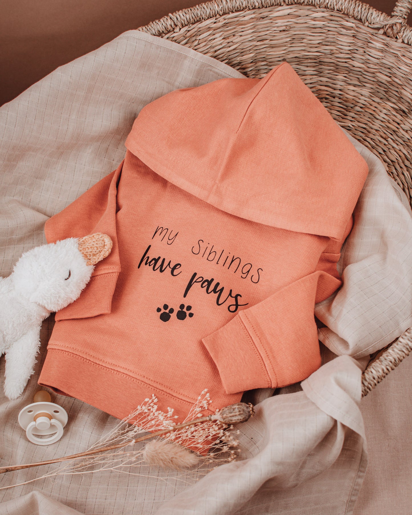 My Siblings Have Paws - Baby Hoodie