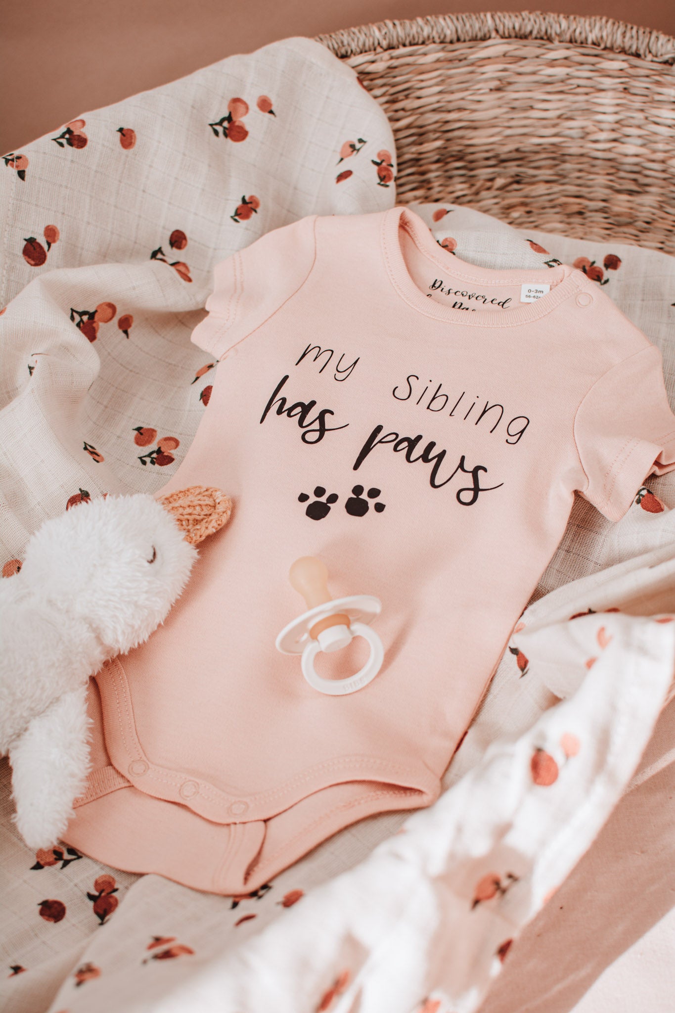 My Sibling Has Paws - Baby Bodysuit
