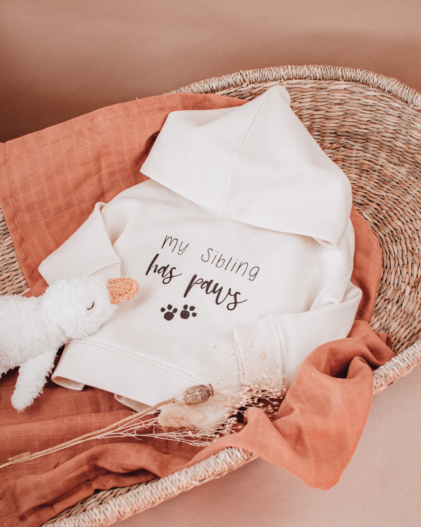 My Sibling Has Paws - Baby Hoodie