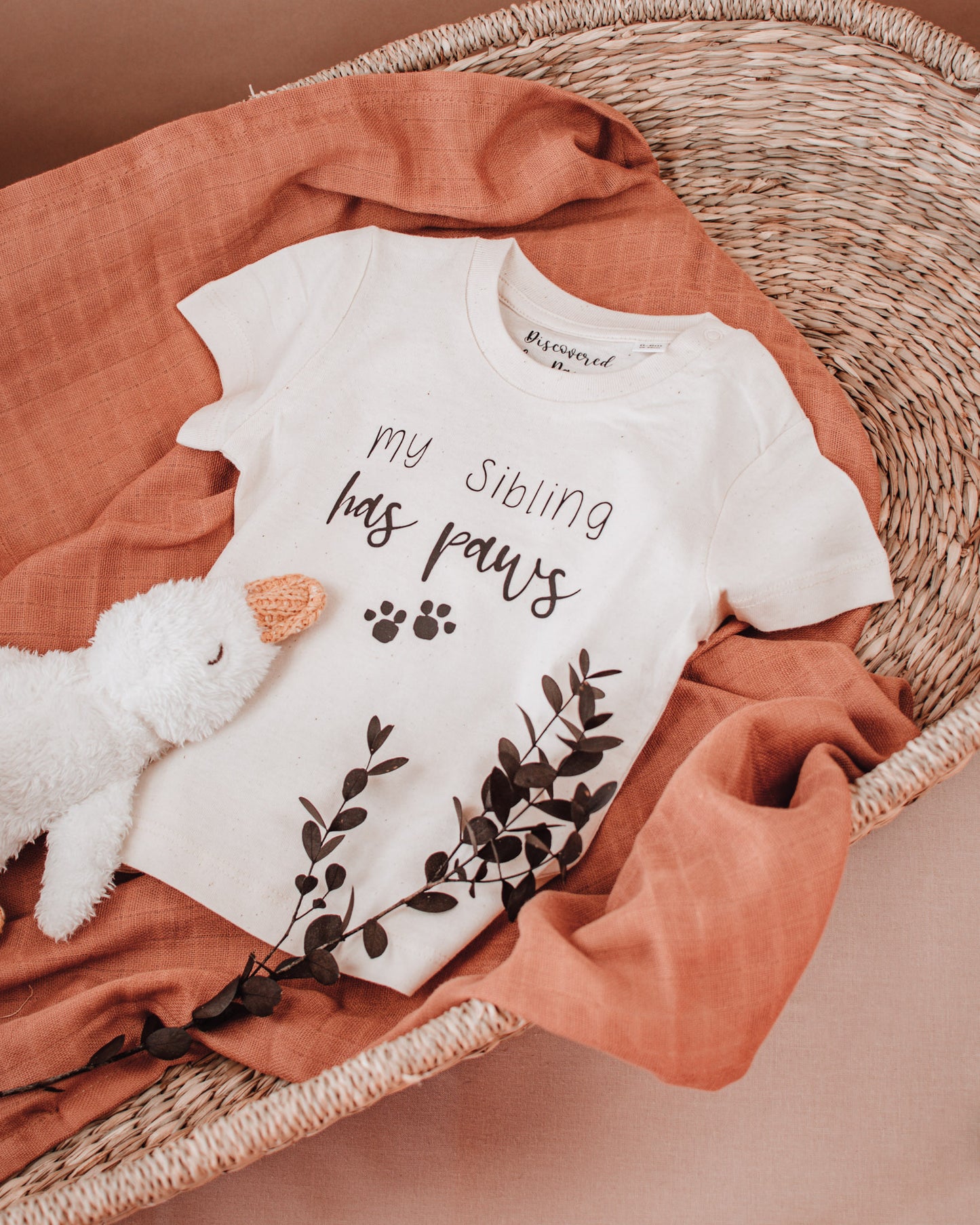 My Sibling Has Paws - Baby Tee Shirt