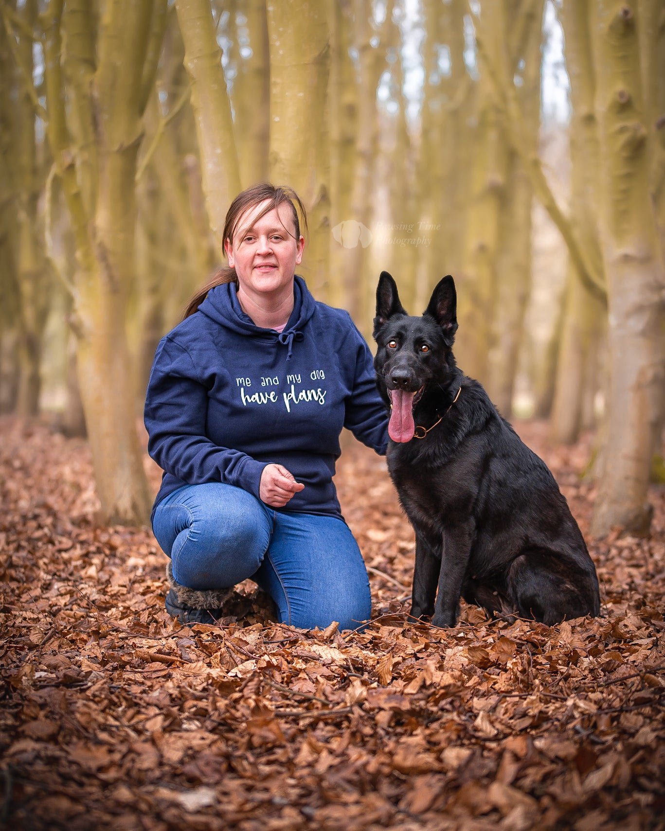 Me And My Dog Have Plans - Lightweight Hoodie
