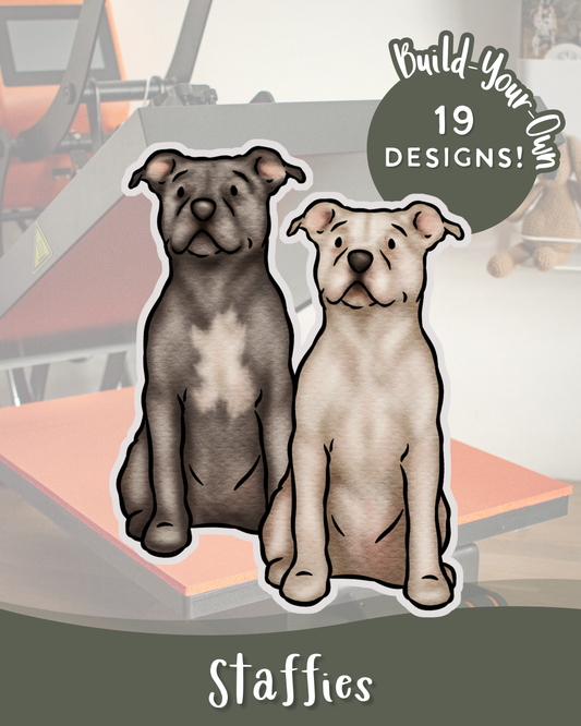 Staffordshire Bull Terriers - Build-Your-Own