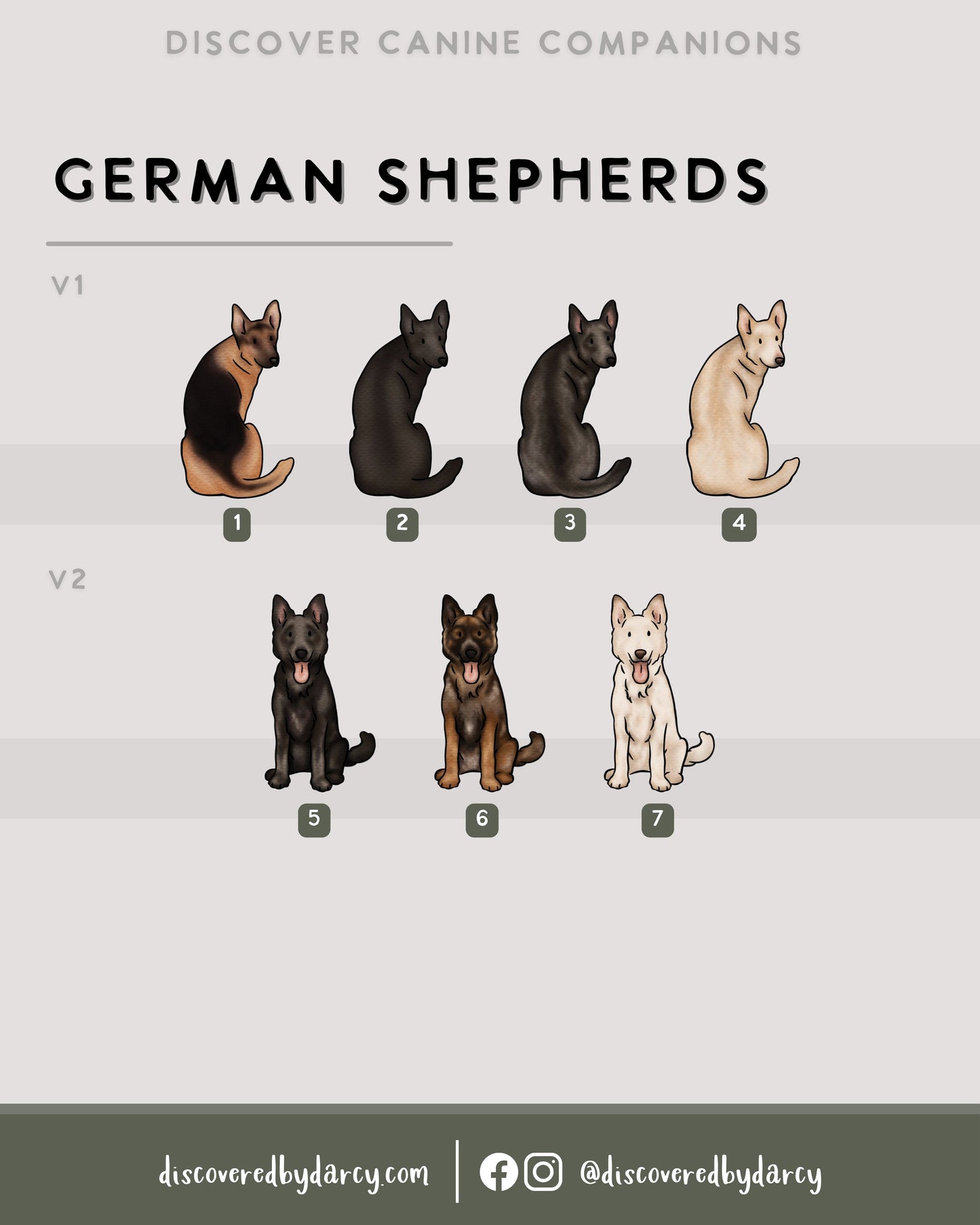 German Shepherds - Build-Your-Own