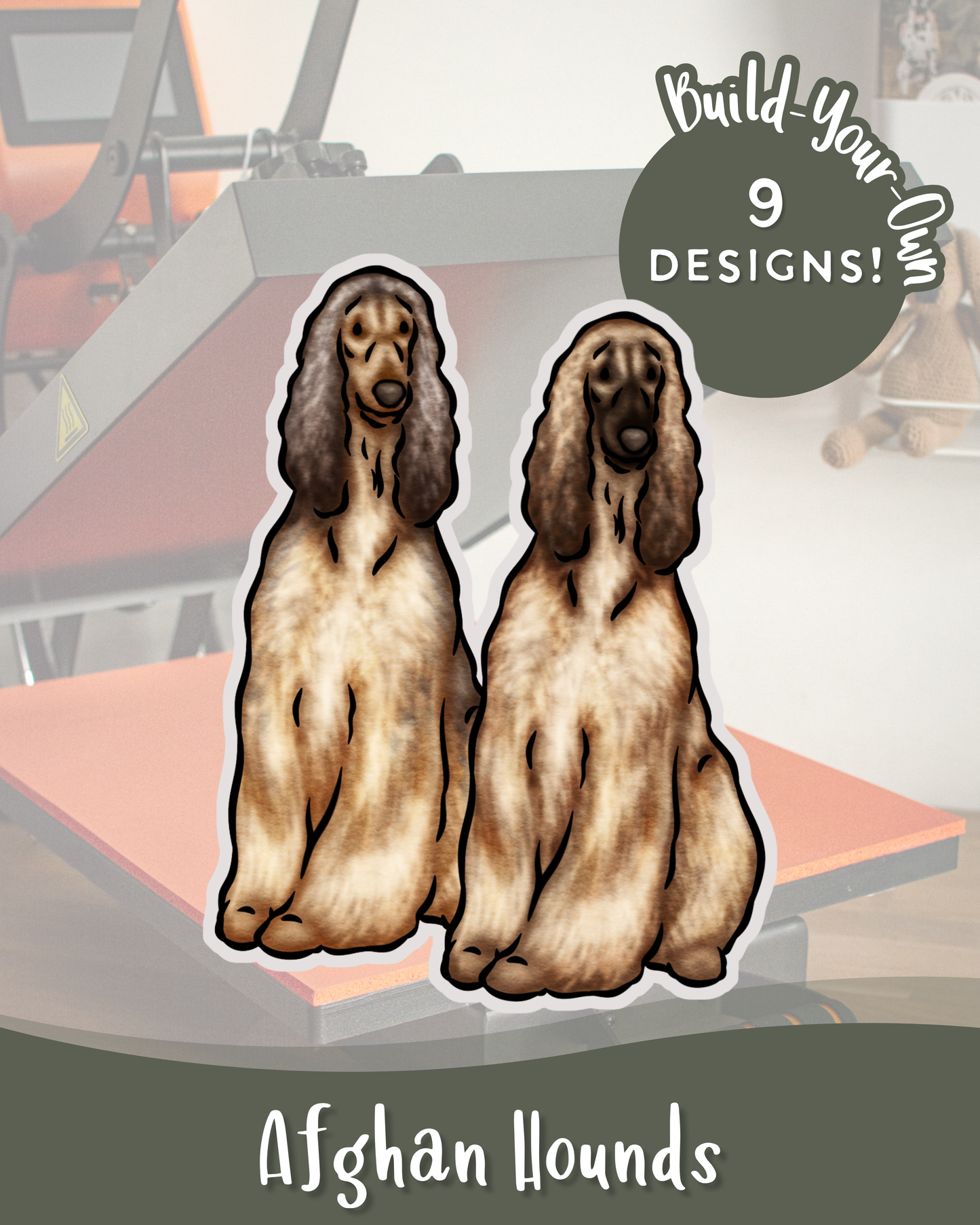 Afghan Hounds - Build-Your-Own