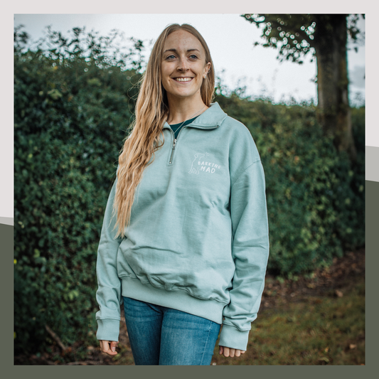 Oversized Quarter Zip