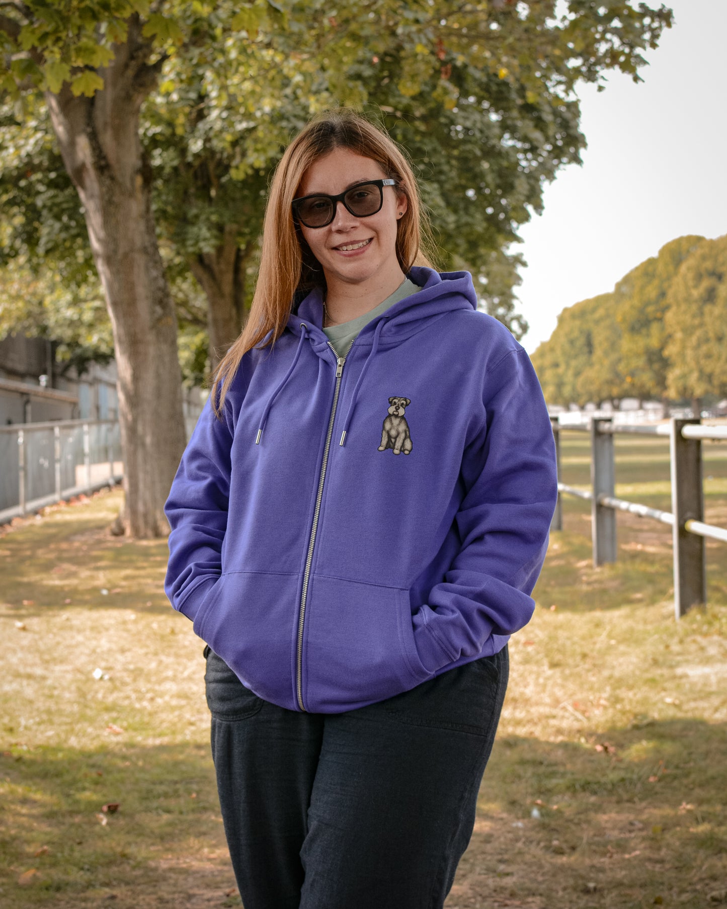 Luxury Zip Hoodie - Canine Companions Series