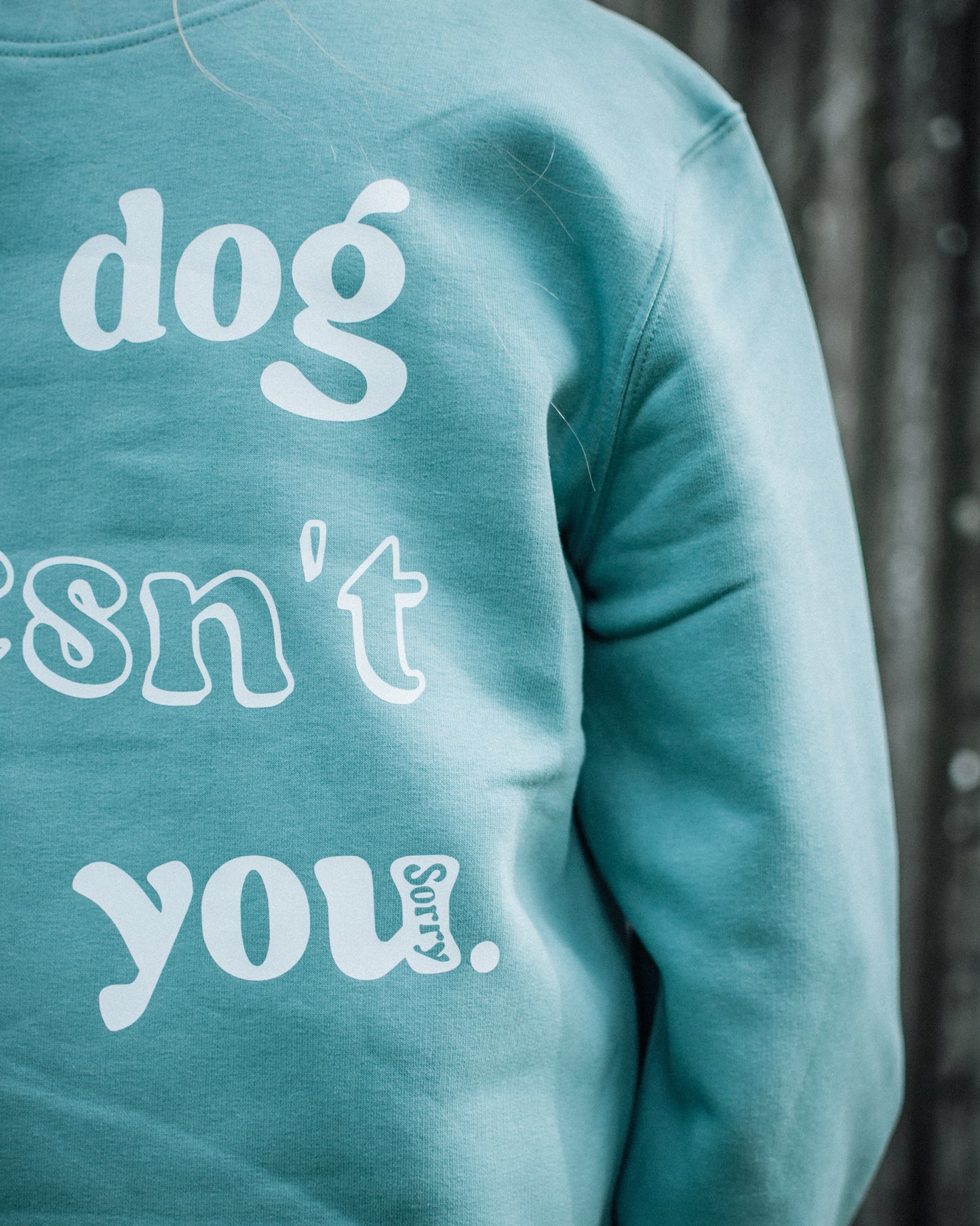 My Dog Doesn't Like You - Luxury Hoodie