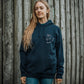 Horse Mum - Medium Navy Lightweight Hoodie