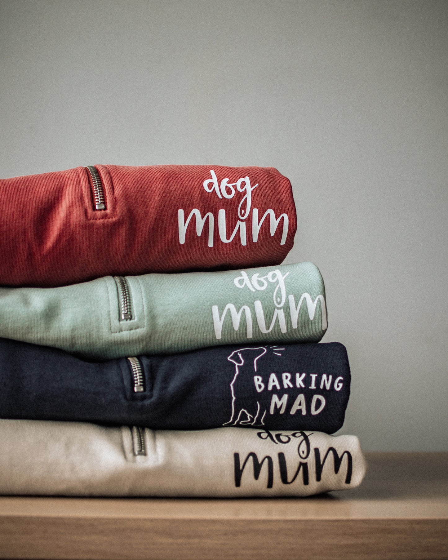 Dog Mum - Organic Quarter Zip