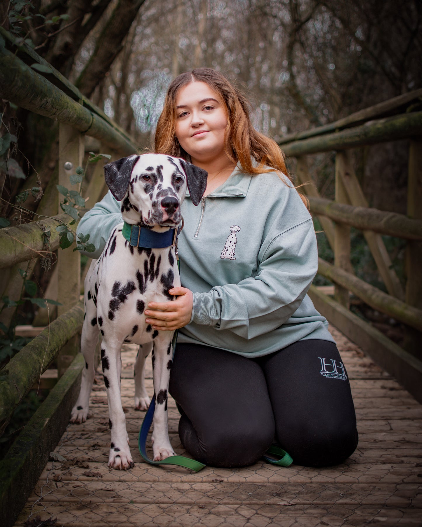 Oversized Quarter Zip - Canine Companions Series