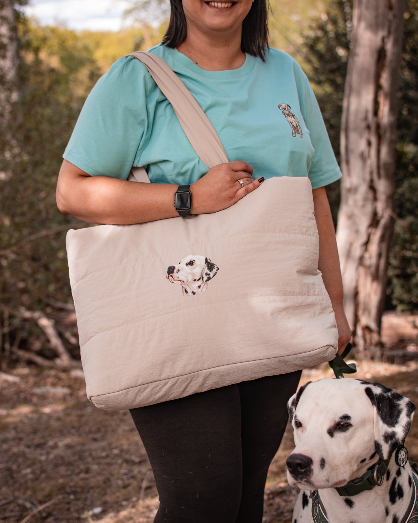 Quilted Tote - Canine Companions Series