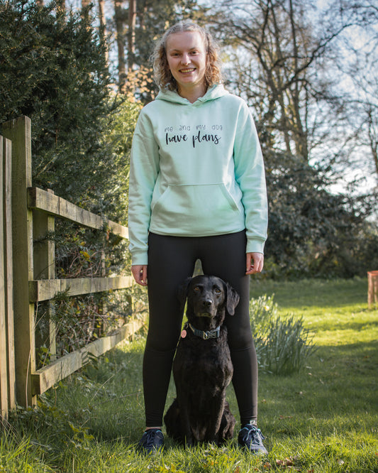 Me And My Dog Have Plans - Lightweight Hoodie