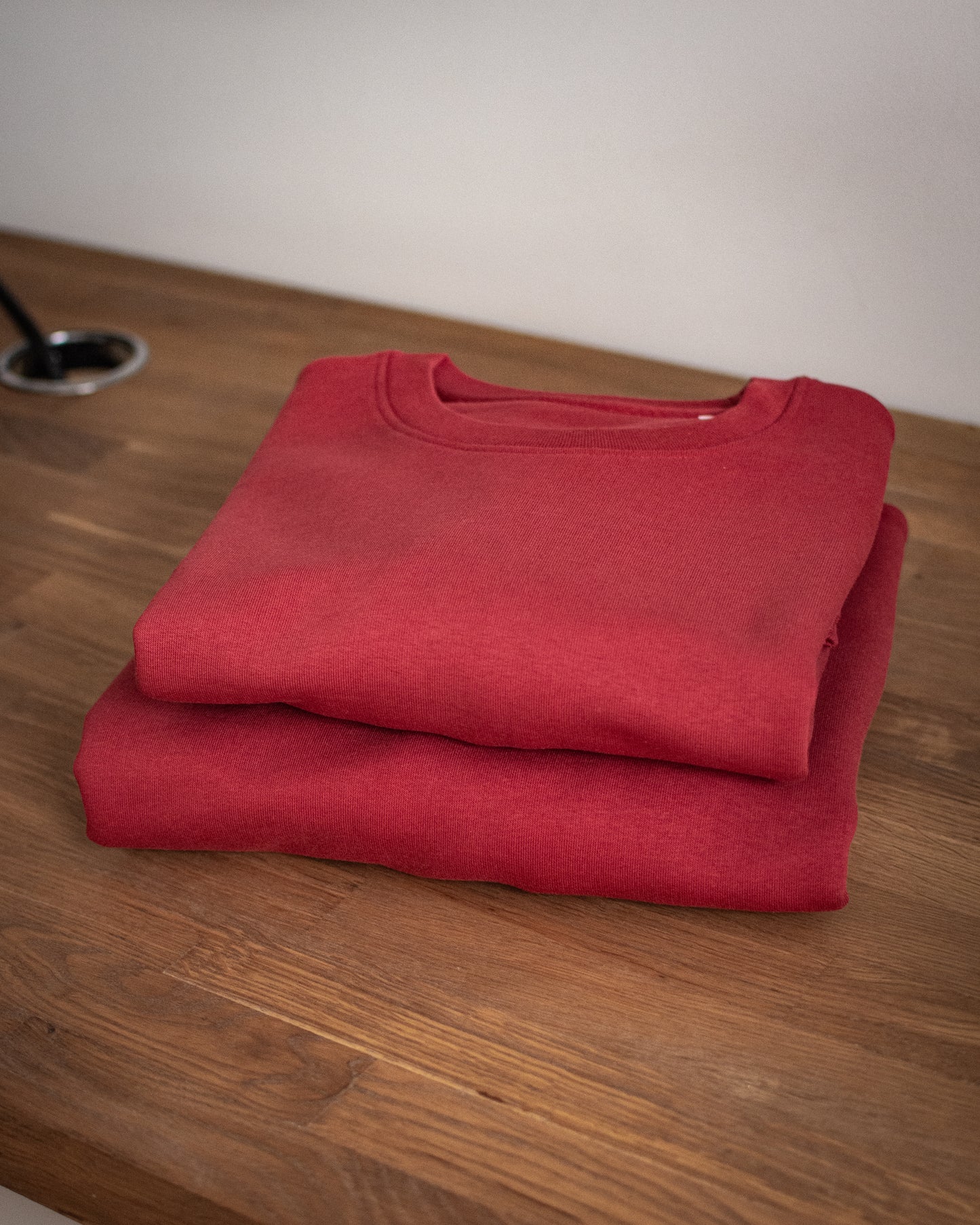 Red Luxury Crewneck - Build-Your-Own