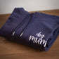 Dog Mum - Large Purple Luxury Hoodie