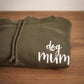 Dog Mum - Khaki Lightweight Hoodies