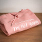 If I Can't Bring My Dog I'm Not Going - Medium Pink Luxury Hoodie