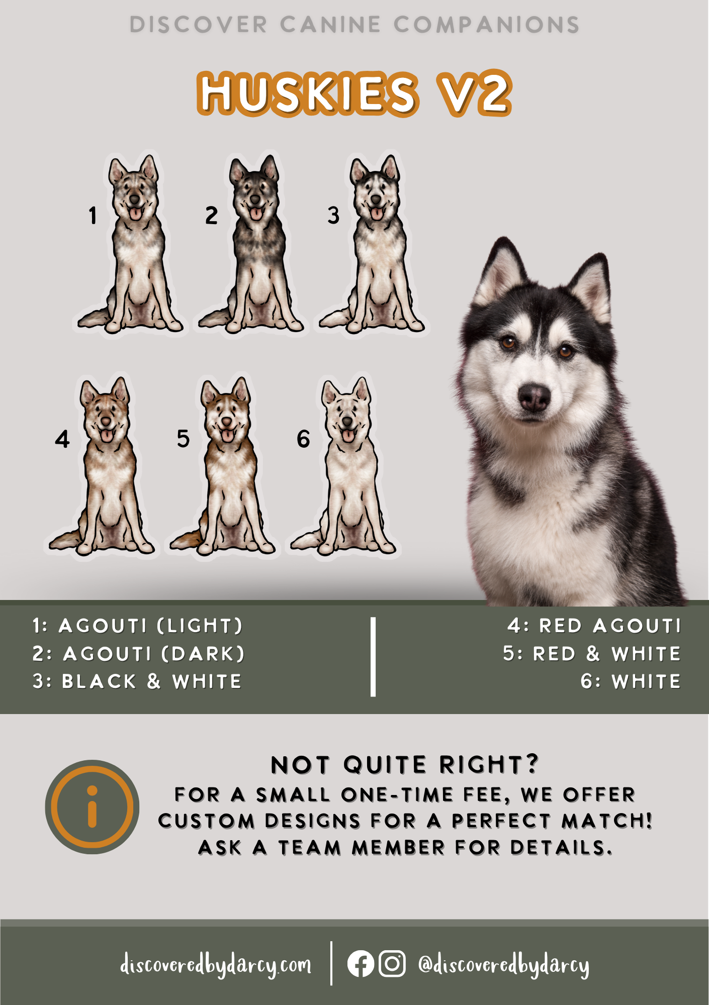 Huskies - Build-Your-Own