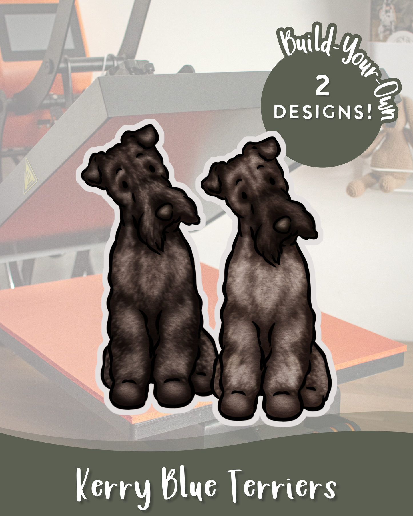 Kerry Blue Terriers - Build-Your-Own