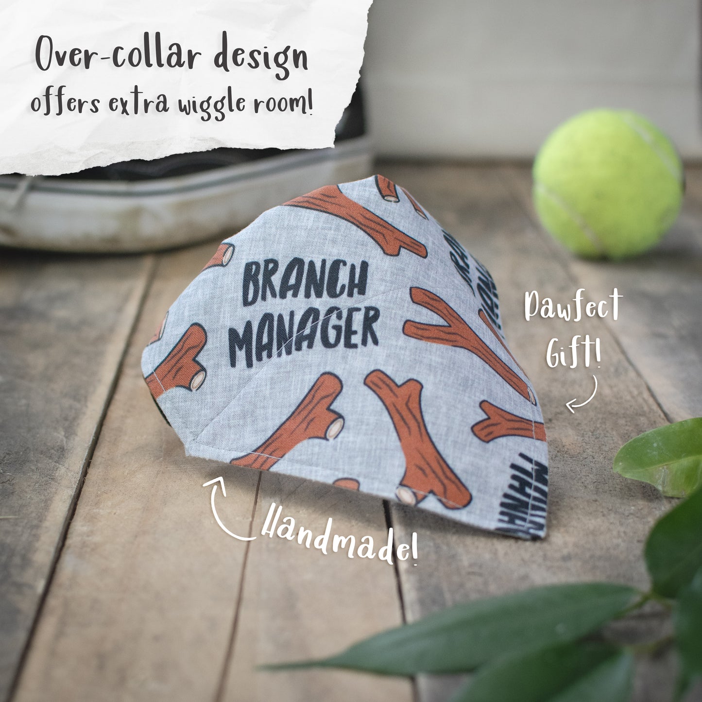 Branch Manager - Handmade Dog Bandana